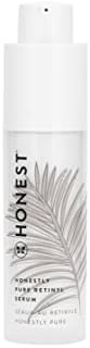 Honest Beauty Honestly Pure Nightly Retinyl Serum | Moisturizes, Exfoliates, Reduces Fine Lines + Wrinkles | Retinyl Linoleate + Hyaluronic Acid | Vegan + Cruelty Free | 1 fl oz