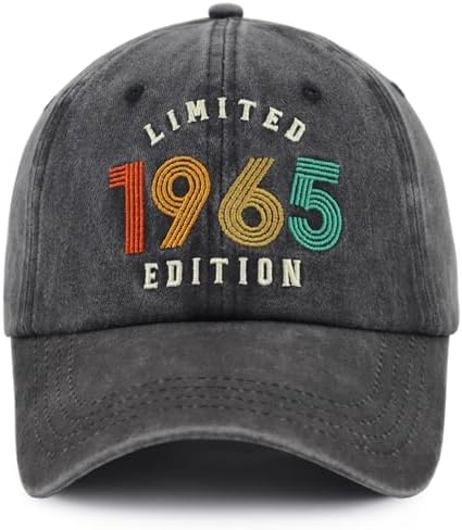 Fxbwhtey 50th 51th 52th 53th 54th 55th 56th 57th 58th 59th Hats Birthday Gifts for Men Women