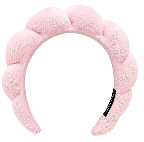 Shoprox Spa Headband, Head Bands for Women’s Hair-Sponge & Terry Cloth Headband, Headband for Washing Face, Skincare Headbands Everytype of Head