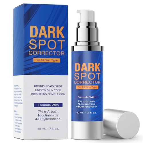 Dark Spot Corrector For Face and Body, Dark Spot Correcting Serum, Sun Spot Corrector, Age Spot Remover For Face, Neck, Hands,Knees, Legs, Intimate Areas, Dark Spot Remover