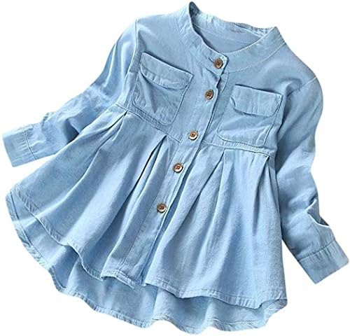 Amazon Essentials Girls and Toddlers’ Soft Touch Ruffle Sweater