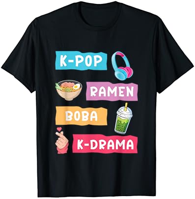 K-Pop Fashion for Fans of korean K-Drama & K-Pop Merchandise T-Shirt