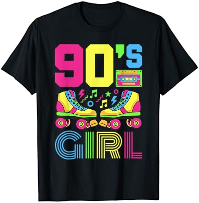 90s Girl 1990s Fashion Theme Party Outfit Nineties Costume T-Shirt