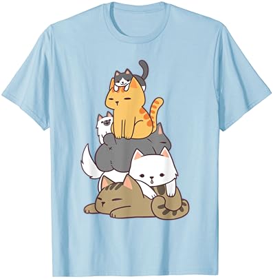 Pile Of Kitty Cats Funny Cute Cat Lover Gift T Shirt